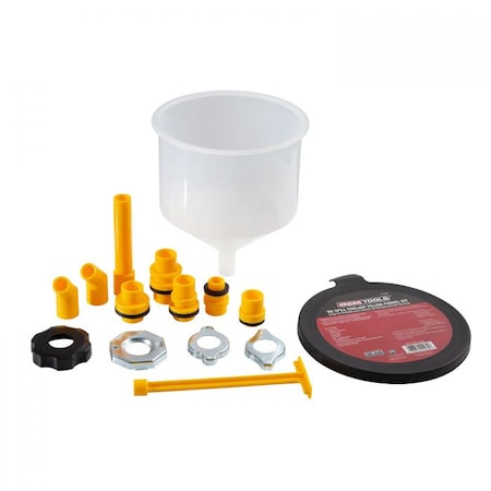 Oemtools No Spill Coolant Filling Funnel Kit. 87009 | Zoro